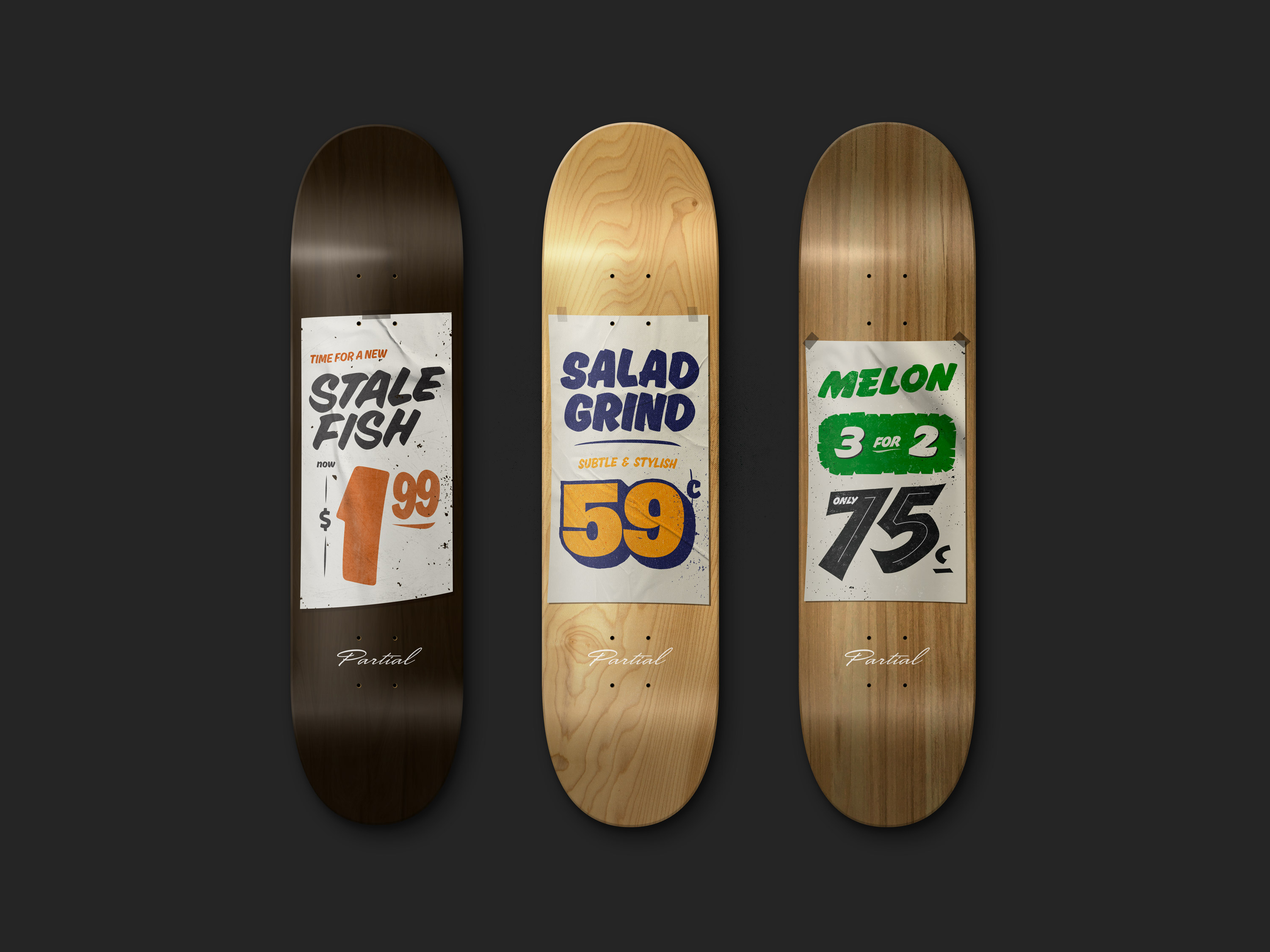 Thomas Le Mouellic - Partial skateboards