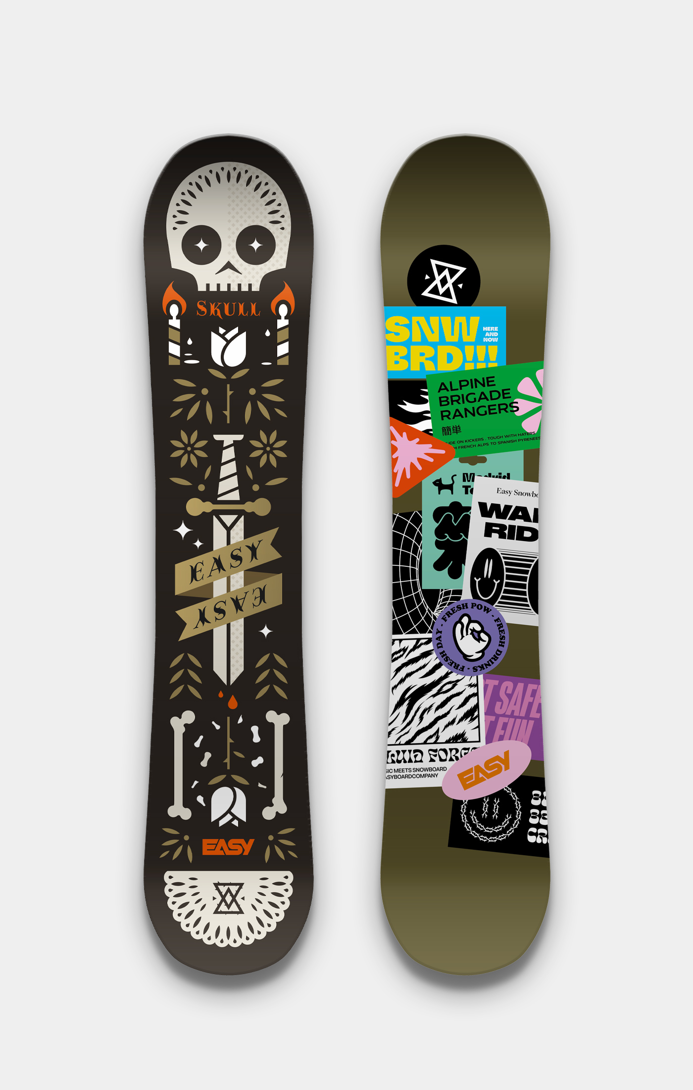 Easy snowboards 2022 - 2023 collection 