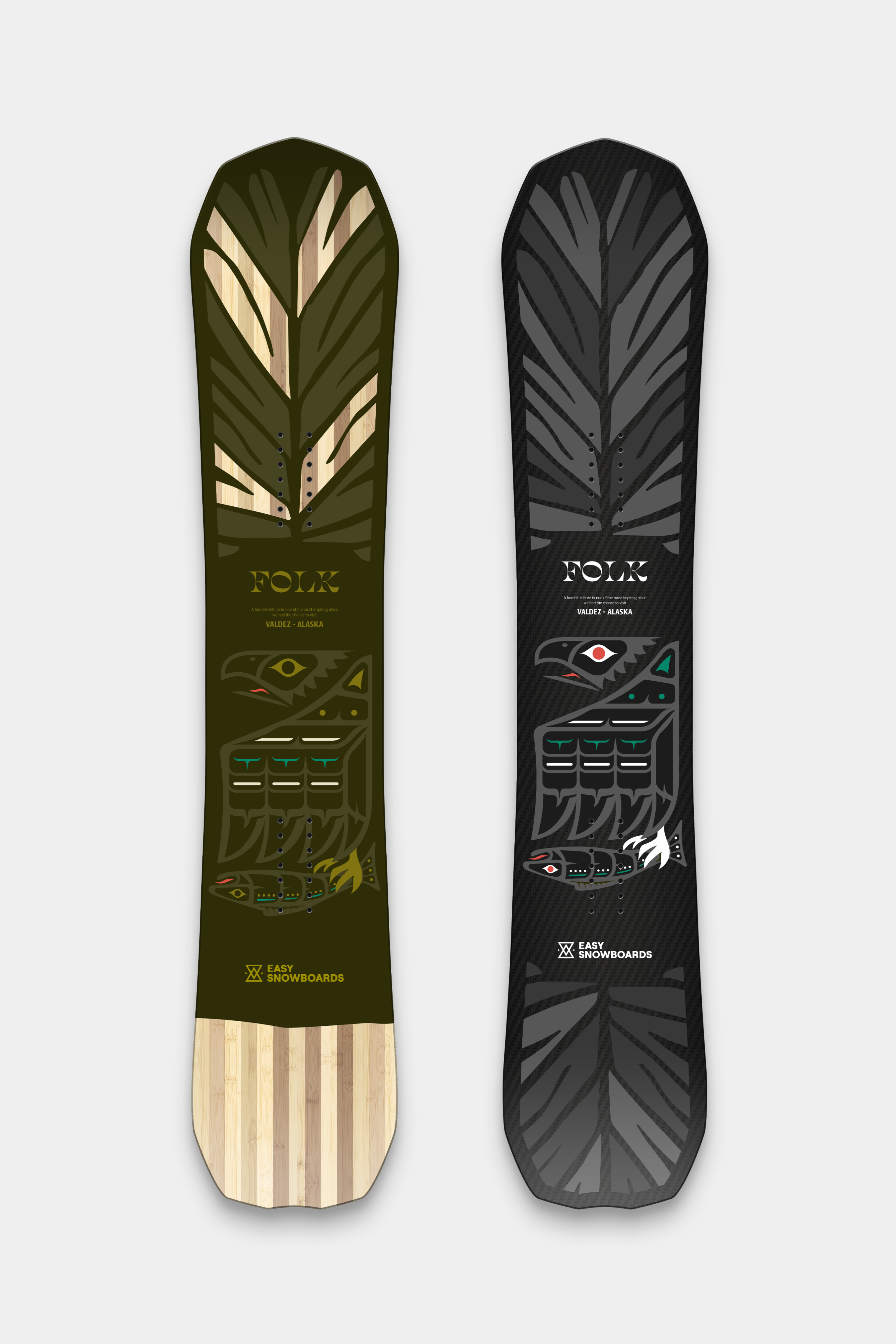 Easy snowboards 2023 - 2024 collection 